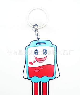 PVC软胶车牌定制 车牌钥匙链定做 号码牌定制 卡通个性钥匙